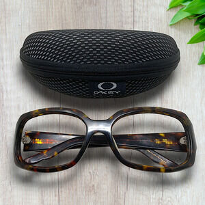 Oakley Tortoiseshell Eyeglasses Sunglasses Frames Only Branded Case OX1091